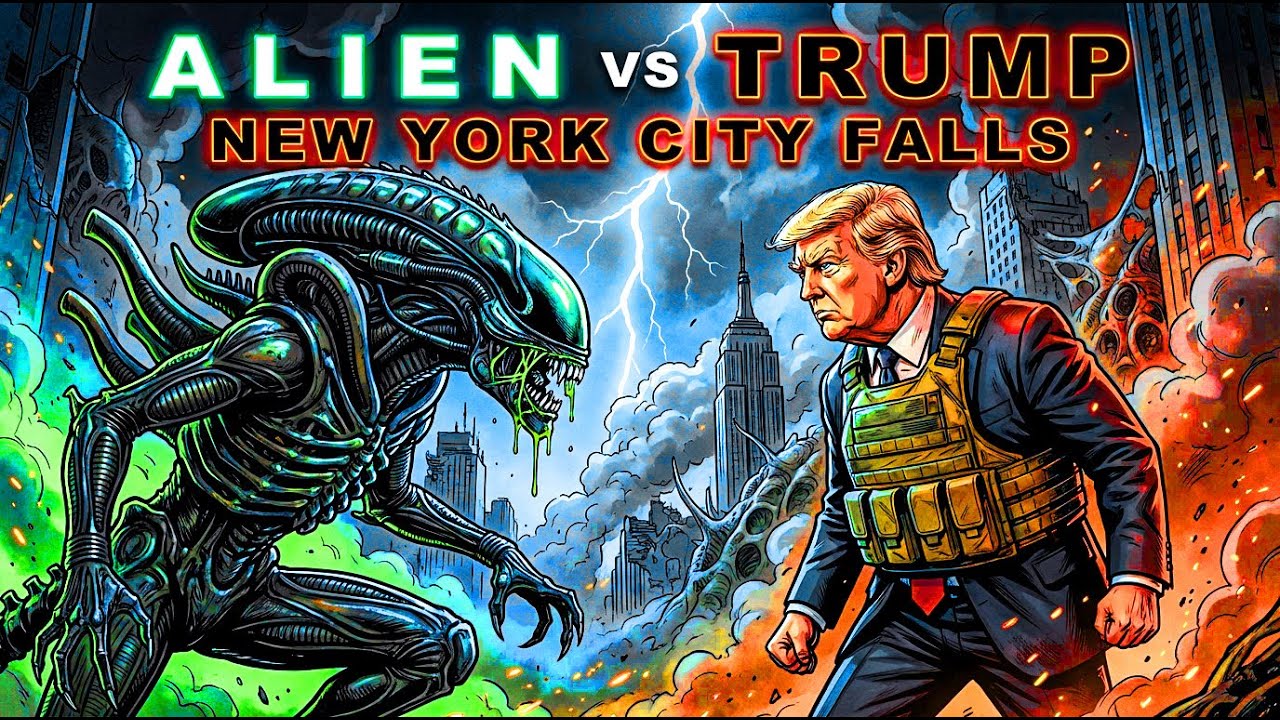 What If a XENOMORPH ALIEN Hive Took Over NEW YORK City?