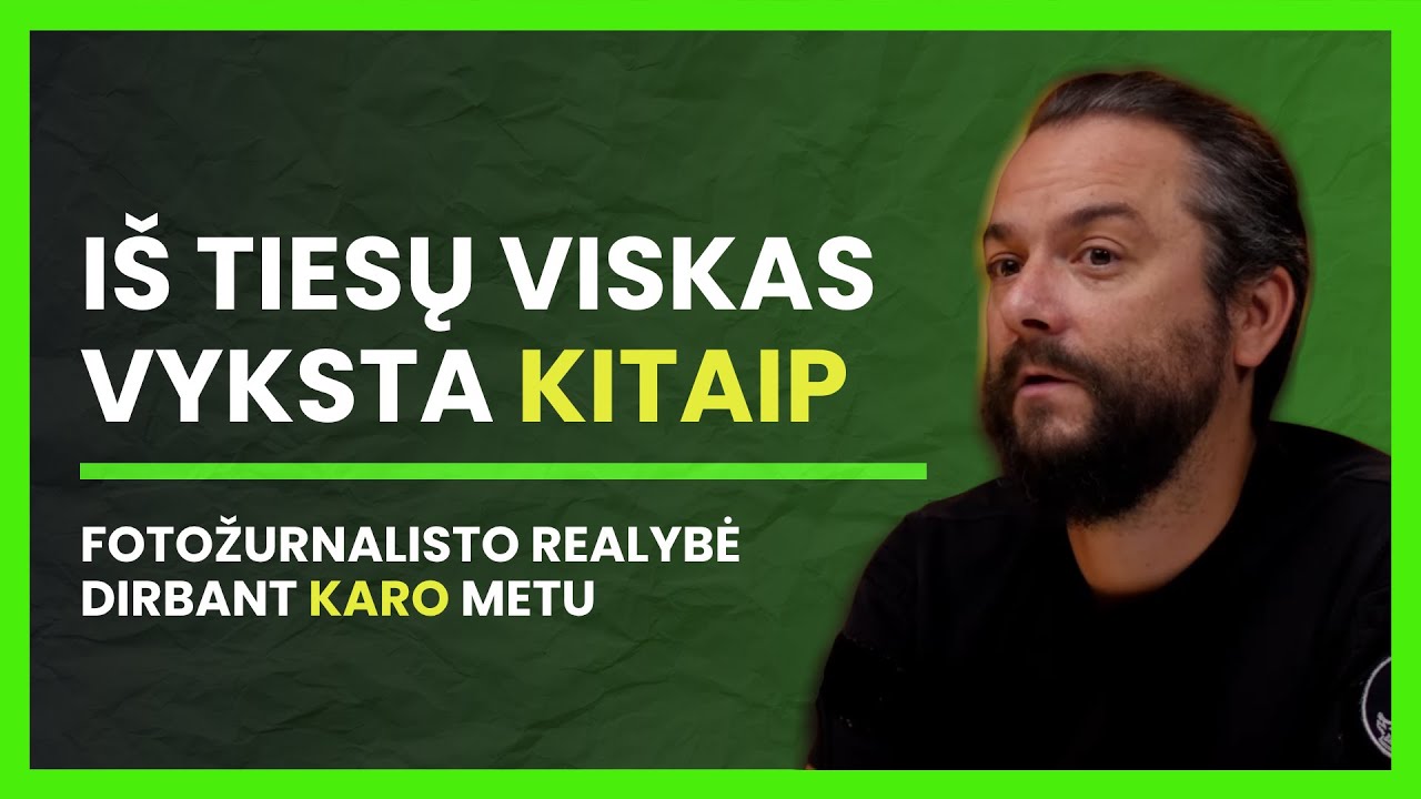 Karo nuotraukos ir visa tiesa už jų. Vidmantas Balkūnas