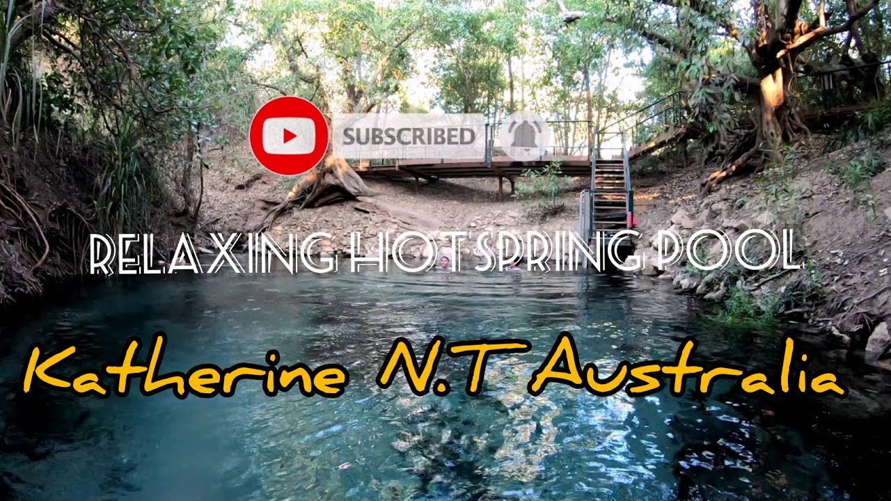 Relaxing Hotspring Pool at Katherine Australia