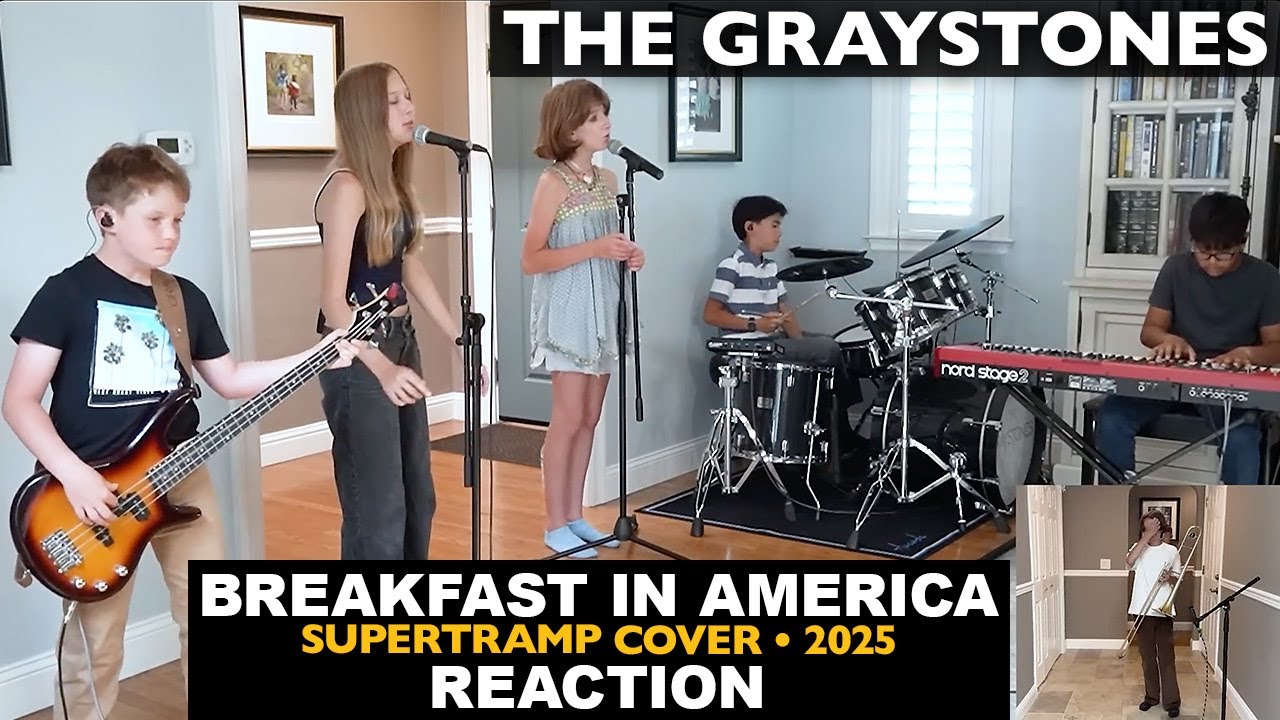 Musicians REACT to The Graystones: Breakfast in America (Supertramp cover, 2025)