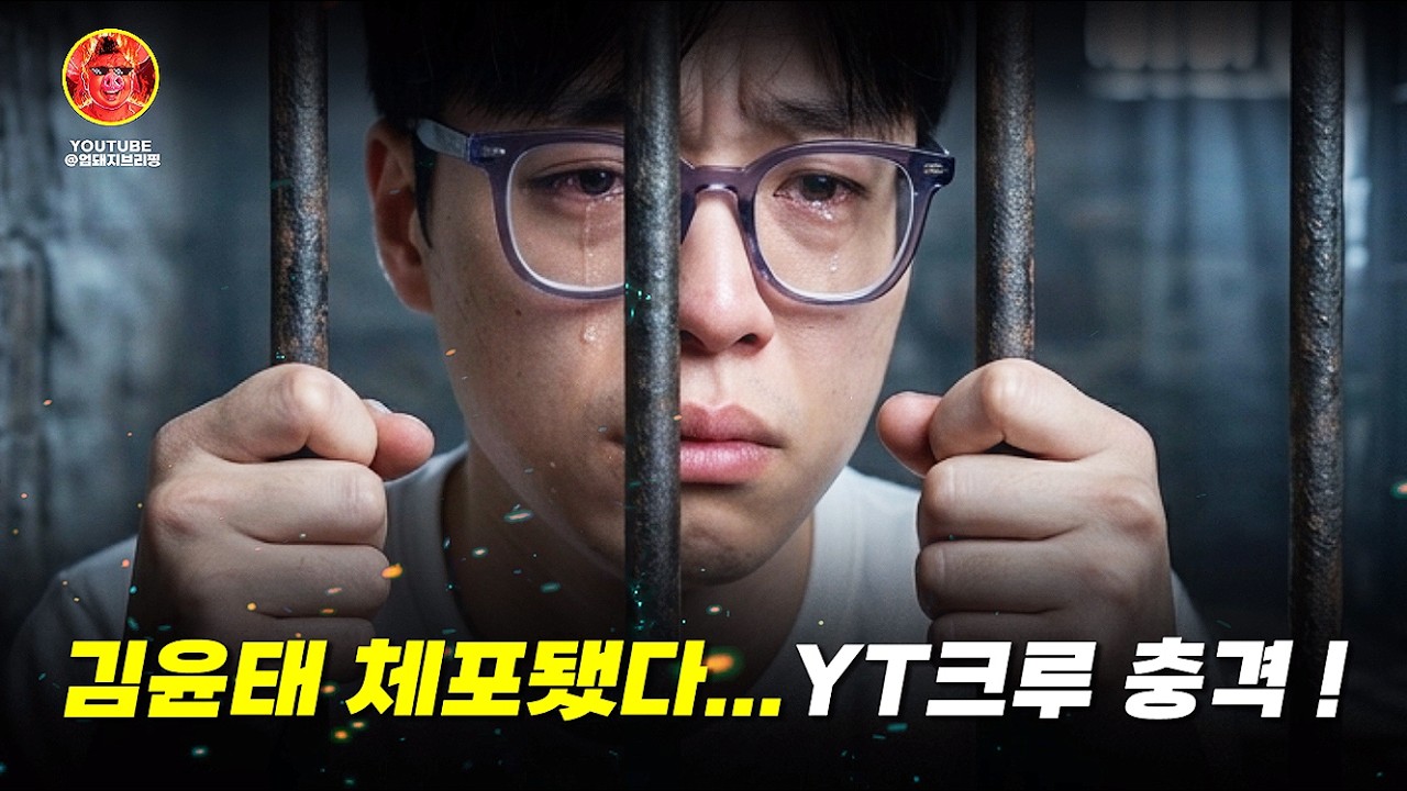 김윤태 체포됐다 ! YT크루 충격 !
