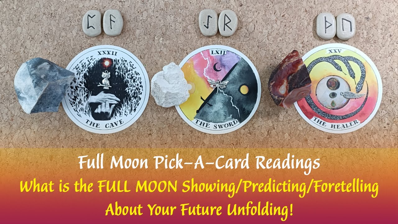 What is the Full Moon Showing/Predicting/Foretelling About Your Future! 👉⌛🪐🌕🩵🤍