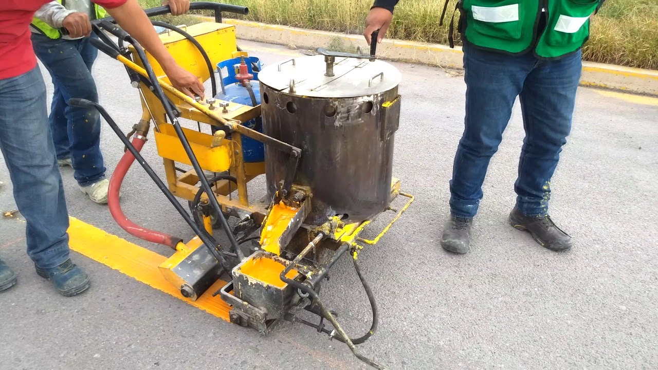 PINTRAF - Pintura Termoplástica City County / Mejor costo beneficio para municipios