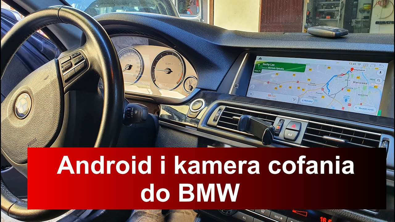 Radio Nawigacja Android i kamera cofania do BMW F10 / BMW F11