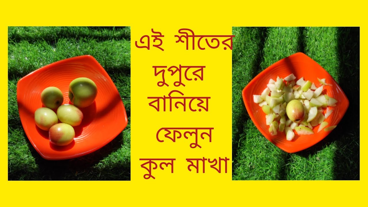 এই শীতের দুপুরে বানিয়ে ফেলুন কুল মাখা || SMART MISHTU