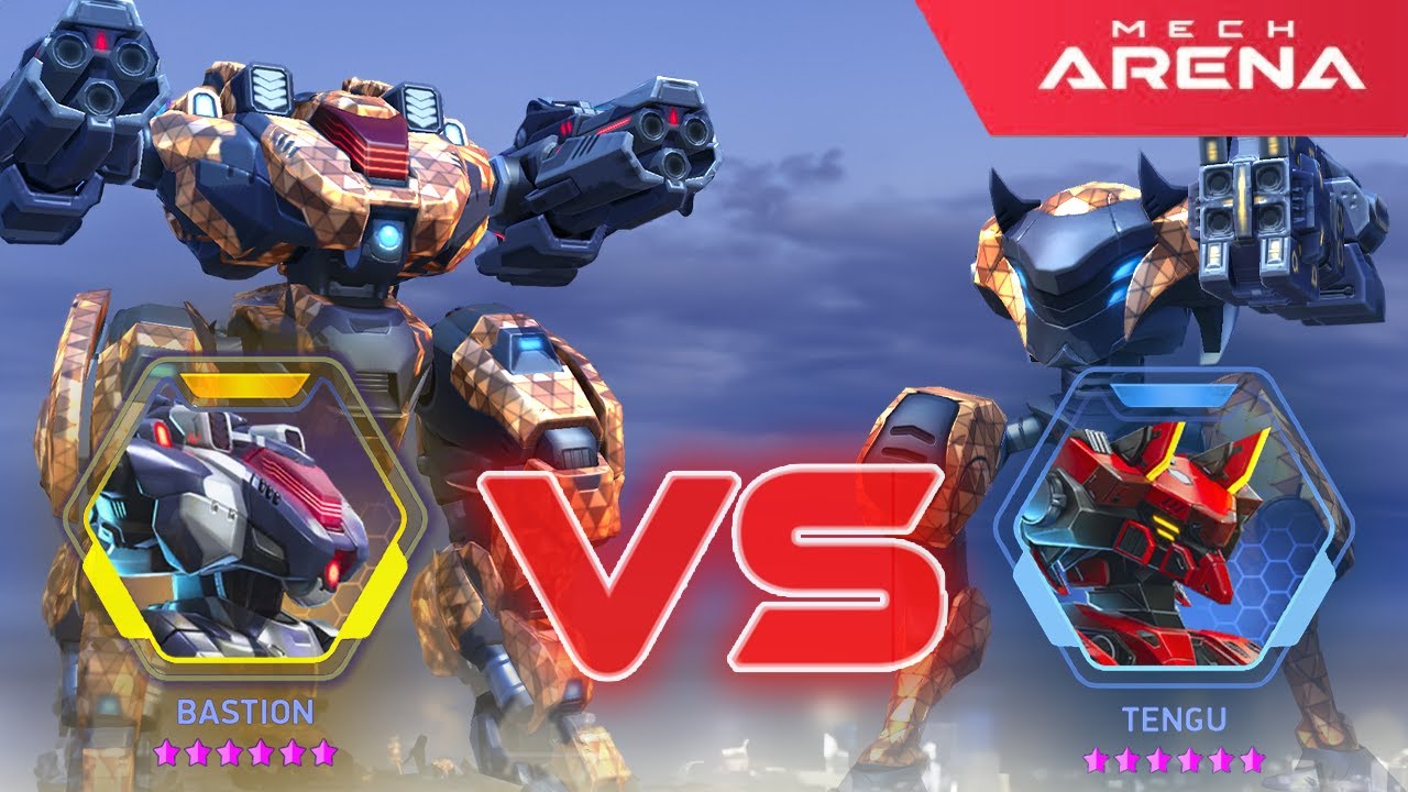 Who's better? | Bastion [2025 PR] VS Tengu [1779 PR] | Mech Arena