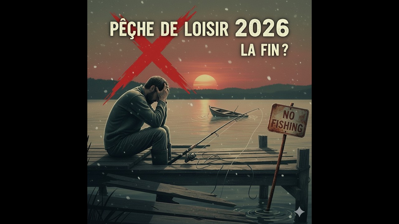 Pêche de loisir 2026  une loi DANGEREUSE pour les petits pêcheurs !