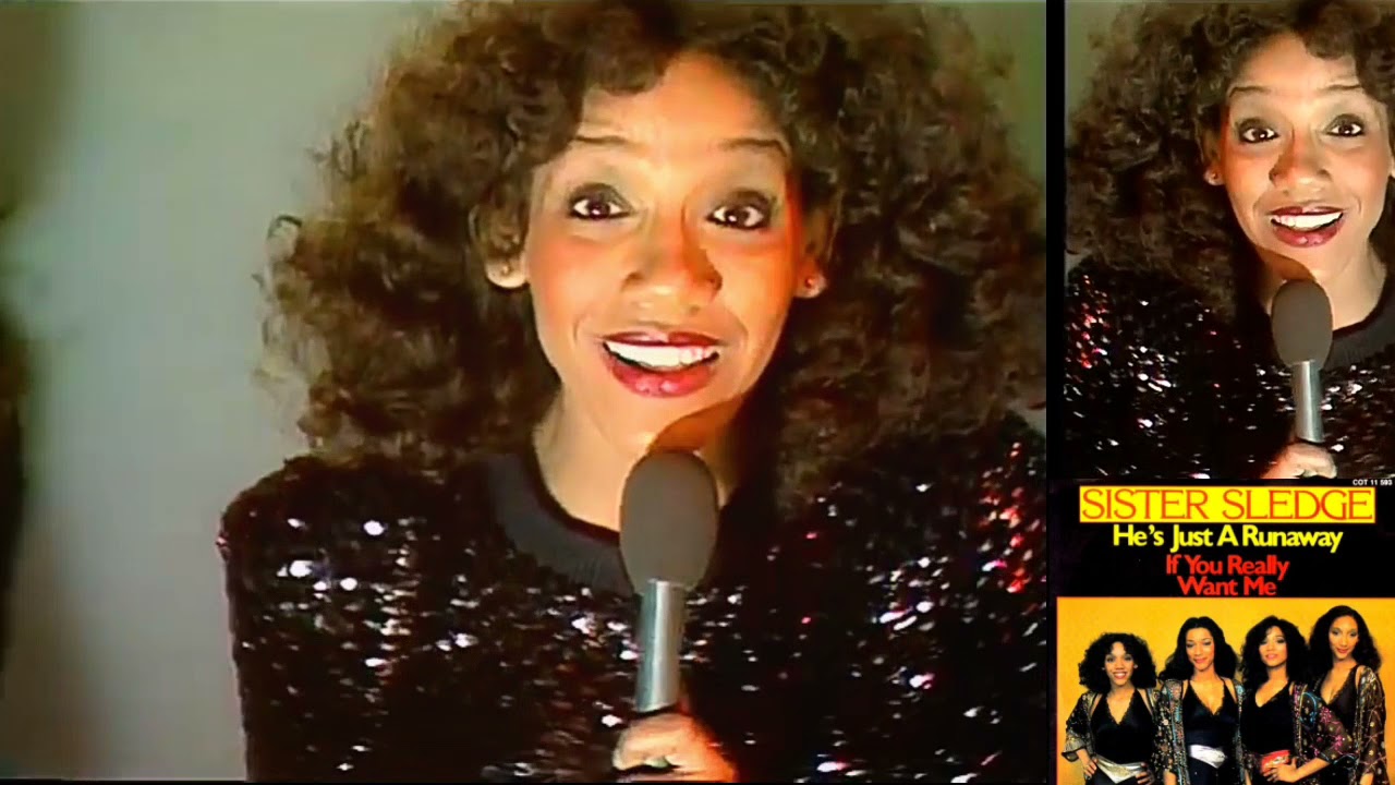 SISTER SLEDGE - HE'S JUST A RUNAWAY (1981)     Dutch tv performance     Stereo    720 p.