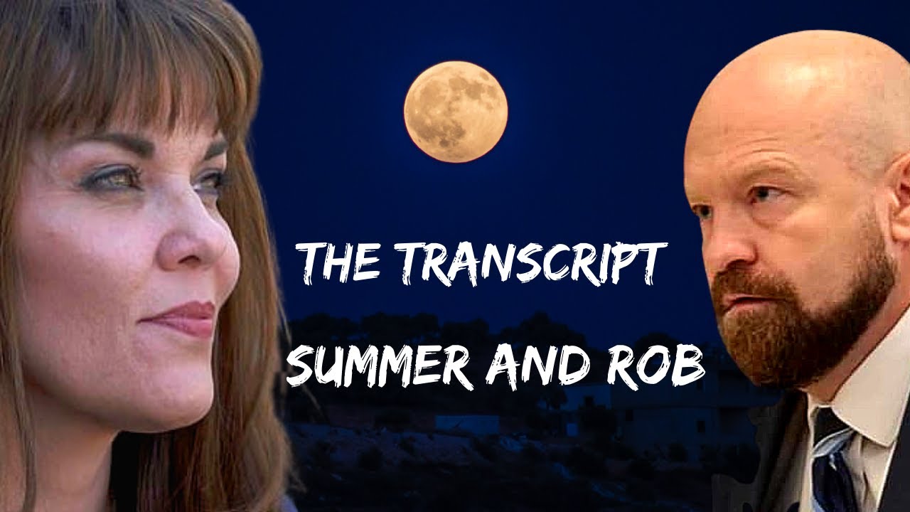 Lori Vallow Case: The Transcript Between Summer and Rob Wood. (2020)