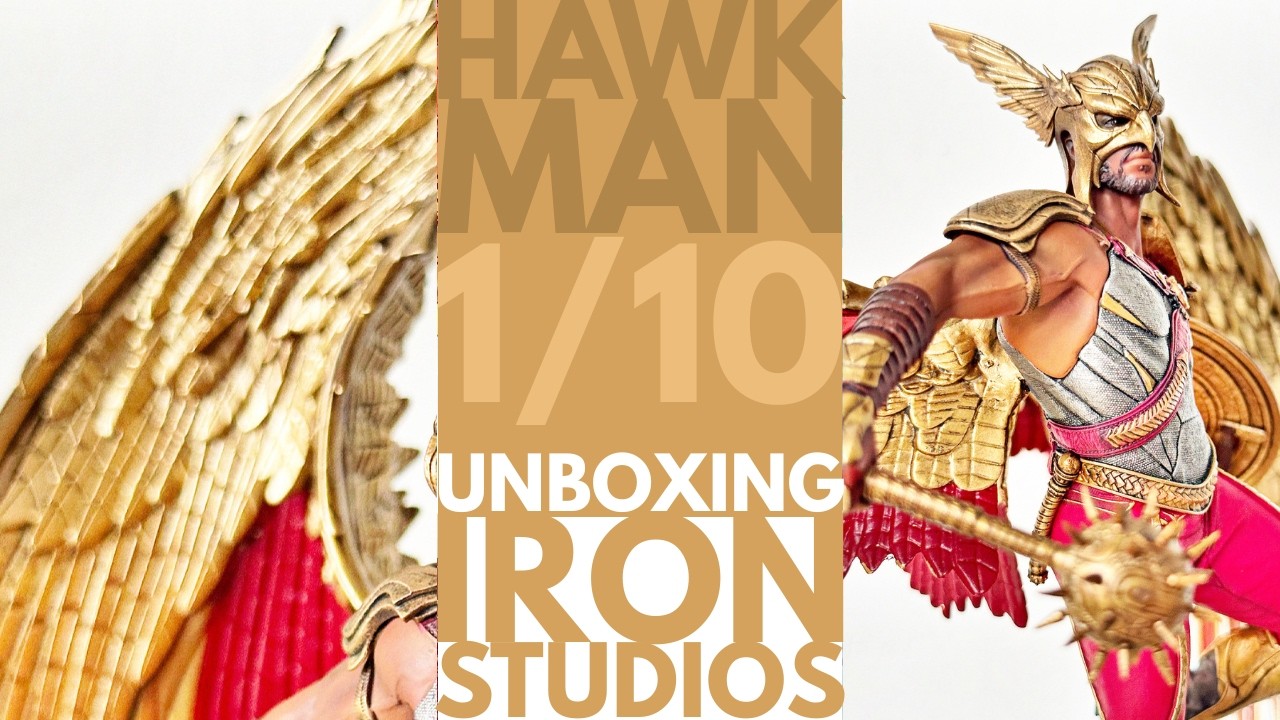 HAWKMAN ART-SCALE 1/10 - BY. IRON STUDIOS