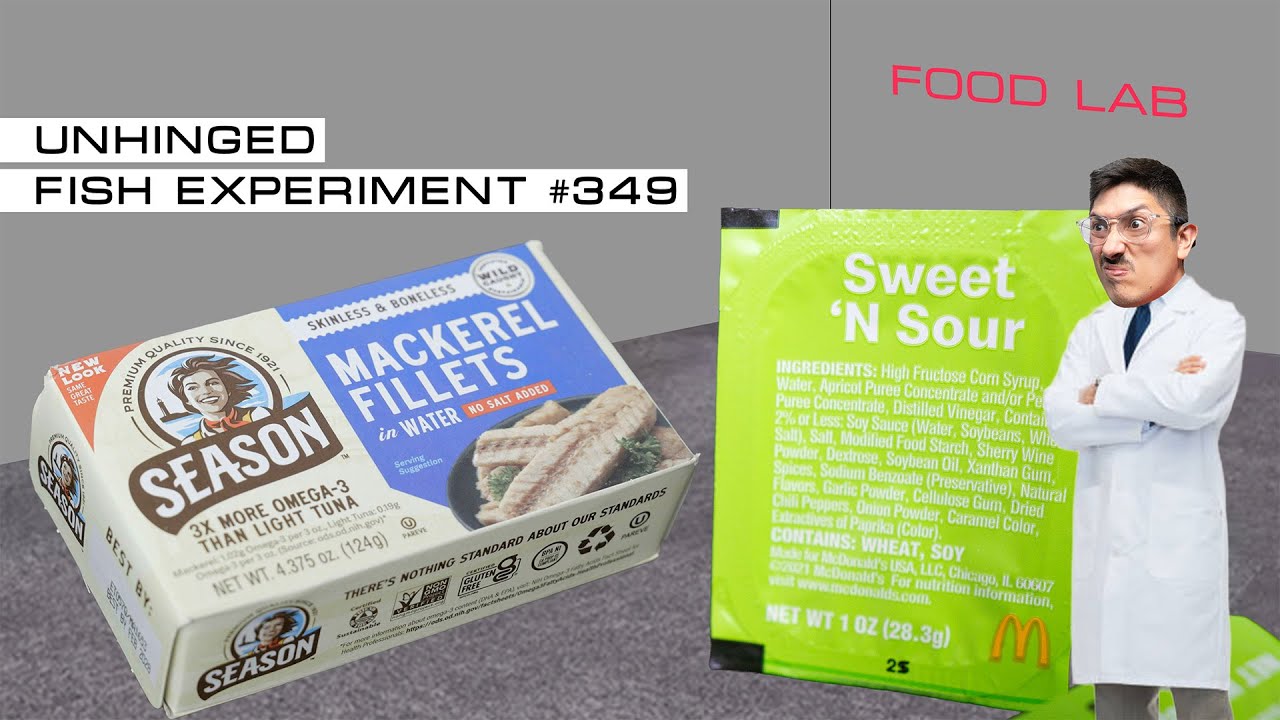 I made SWEET 'N SOUR Mackerel | Canned Fish Files Ep. 173