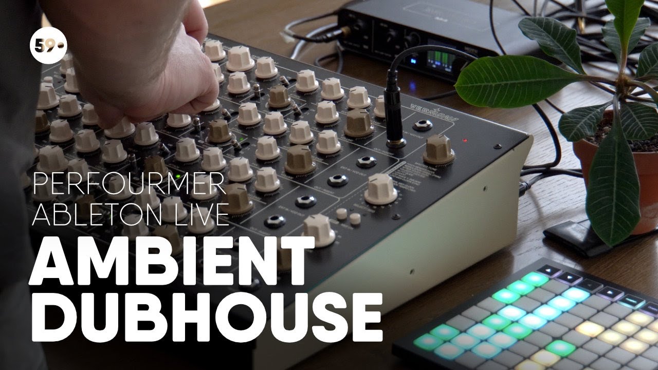 Pink Furry Monster | Ambient Dubtechno 120bpm | Vermona Perfourmer, Ableton Live 11 | 59 Perlen