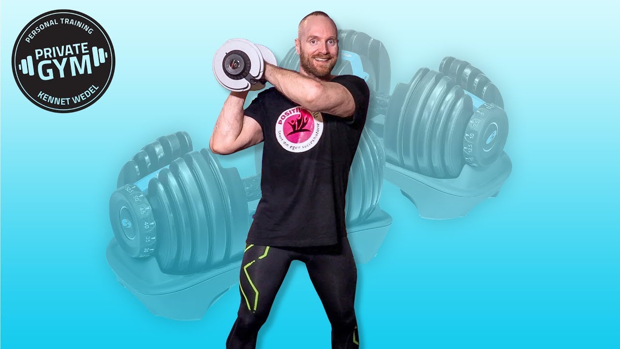 Dumbbell Strength and Cardio Workout - 40 min | ⚫️ PrivateGYM FREE Workout Videos