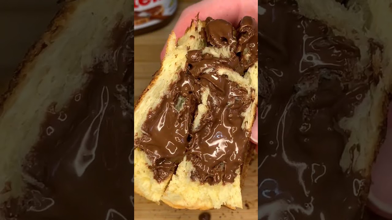 🍫Recette : GO&Ucirc;TER express & Facile - Brioche fourr&eacute;e chocolat 🍫