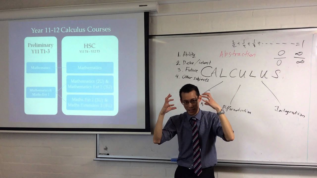 Mathematics Course Selection: Preliminary into HSC