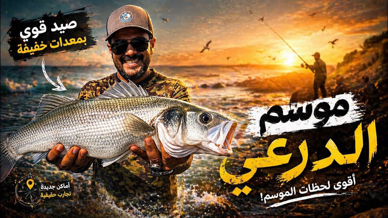 أخطر طُعم لصيد الدرعي في موسم 2026 🐟🔥