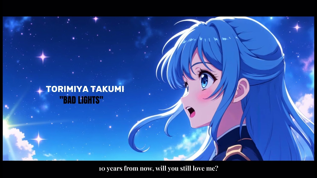 Torimiya Takumi - Bad lights (Visualizer)