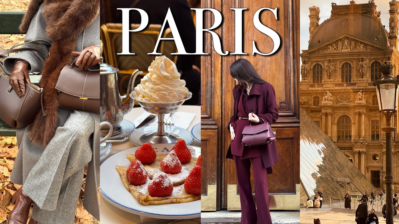 Paris vlog🇫🇷 パリジェンヌに大人気のPol&egrave;neでお買物🤎 パリで訪れるべき老舗カフェと、素敵な雑貨屋 | パリ旅行