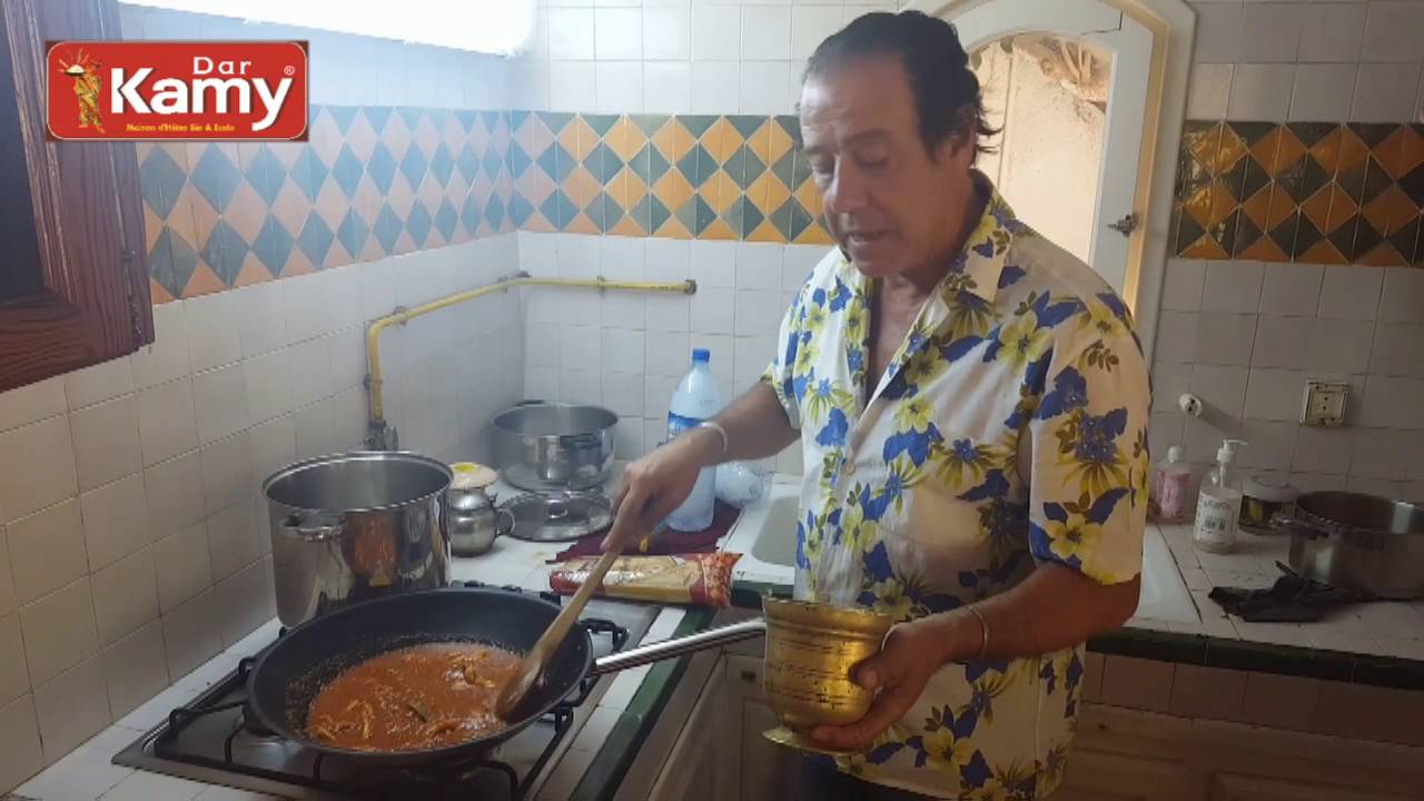 Dar Kamy   Spaghettis aux calamars
