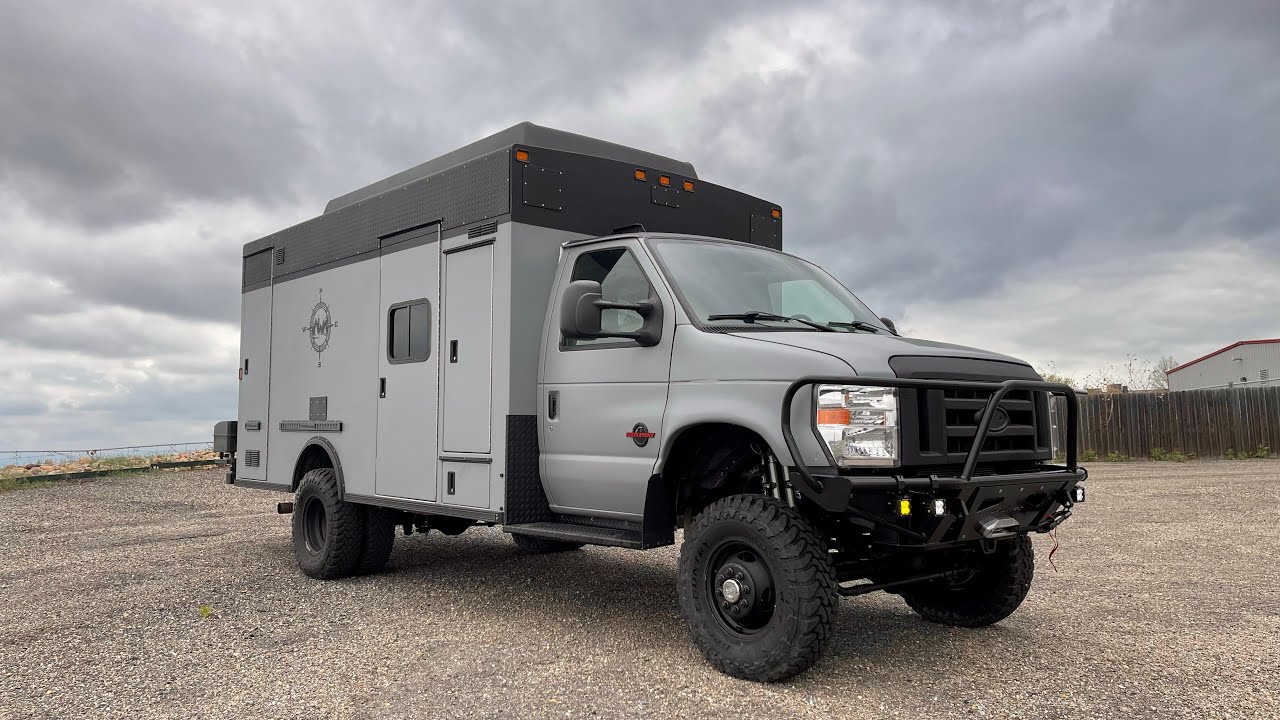 2000 E450 7.3 ambulance 4x4 conversion!
