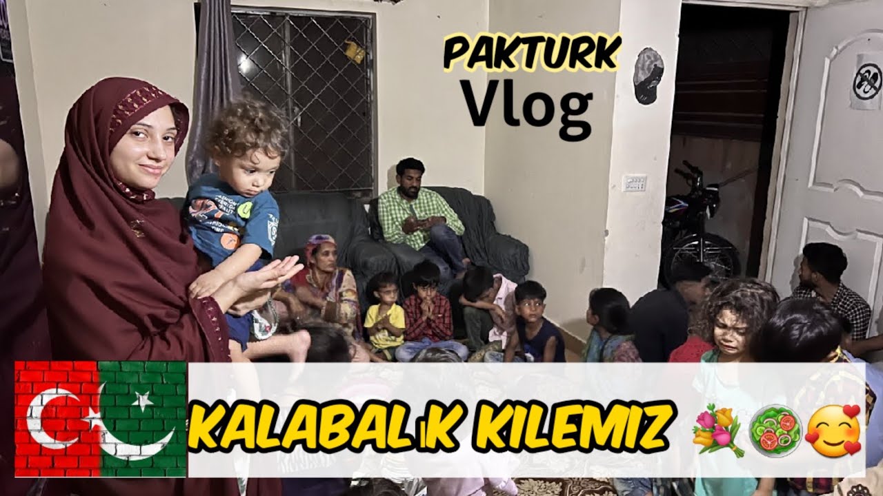 Kazanda biryani pilavı yaptık🤪|Kalabalık Misafirlerimiz|sizlerde tanışın|günlük ev blogu|Ali fizza