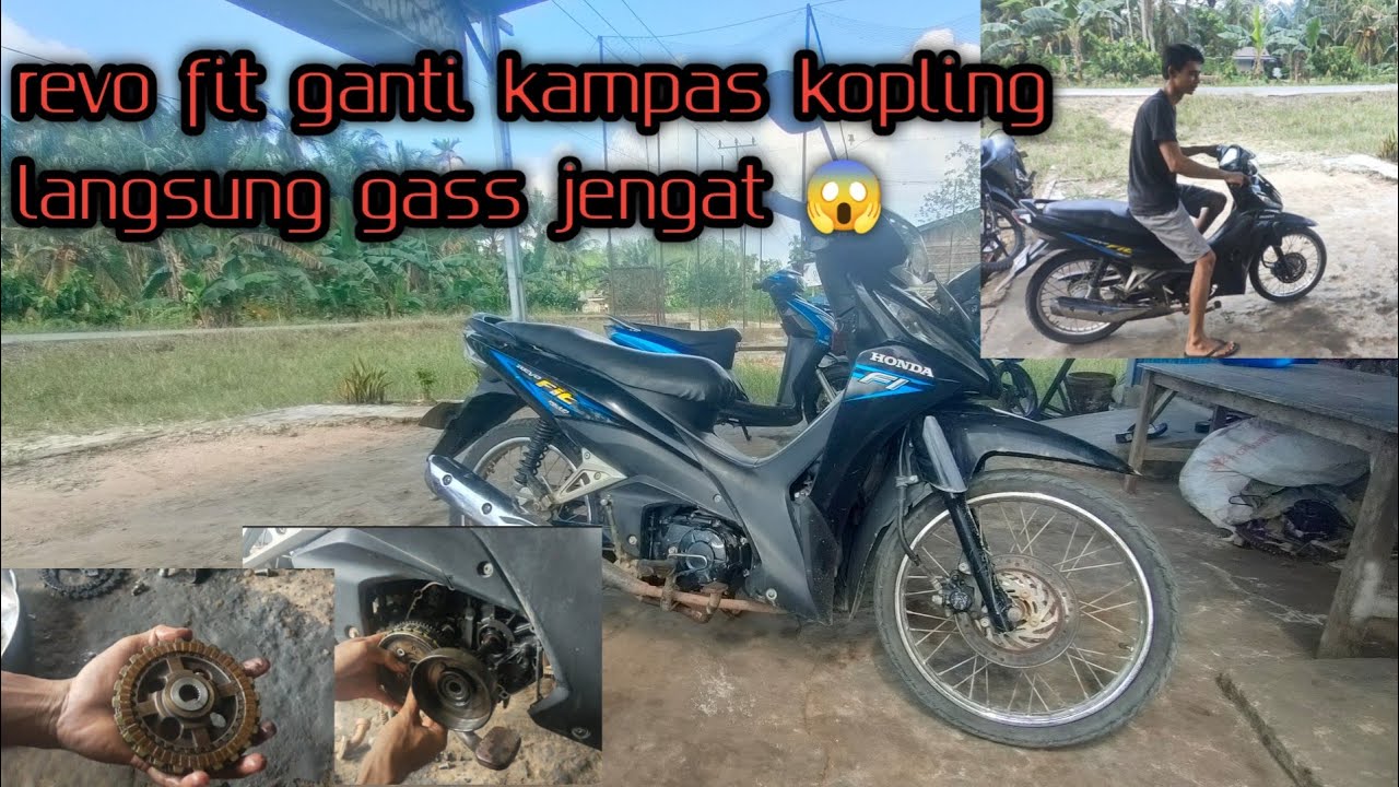 PASANG KAMPAS KOPLING REVO ABSOLUTE REVO FI - GASS JENGAT