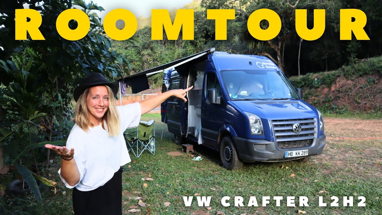 VW CRAFTER ALS WELTREISE-WOHNMOBIL | DIY Camper - Roomtour 