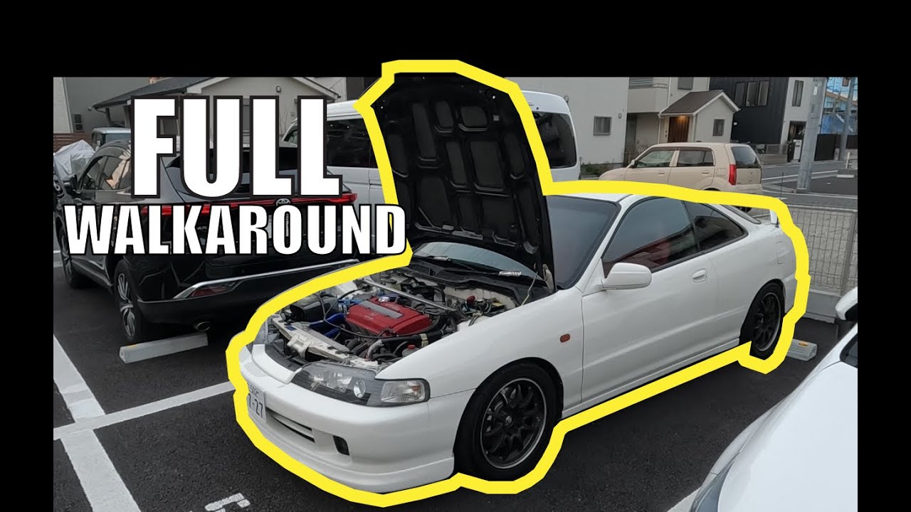 Myton's 98 Spec Honda Integra Type R DC2 Build Walkaround 2023