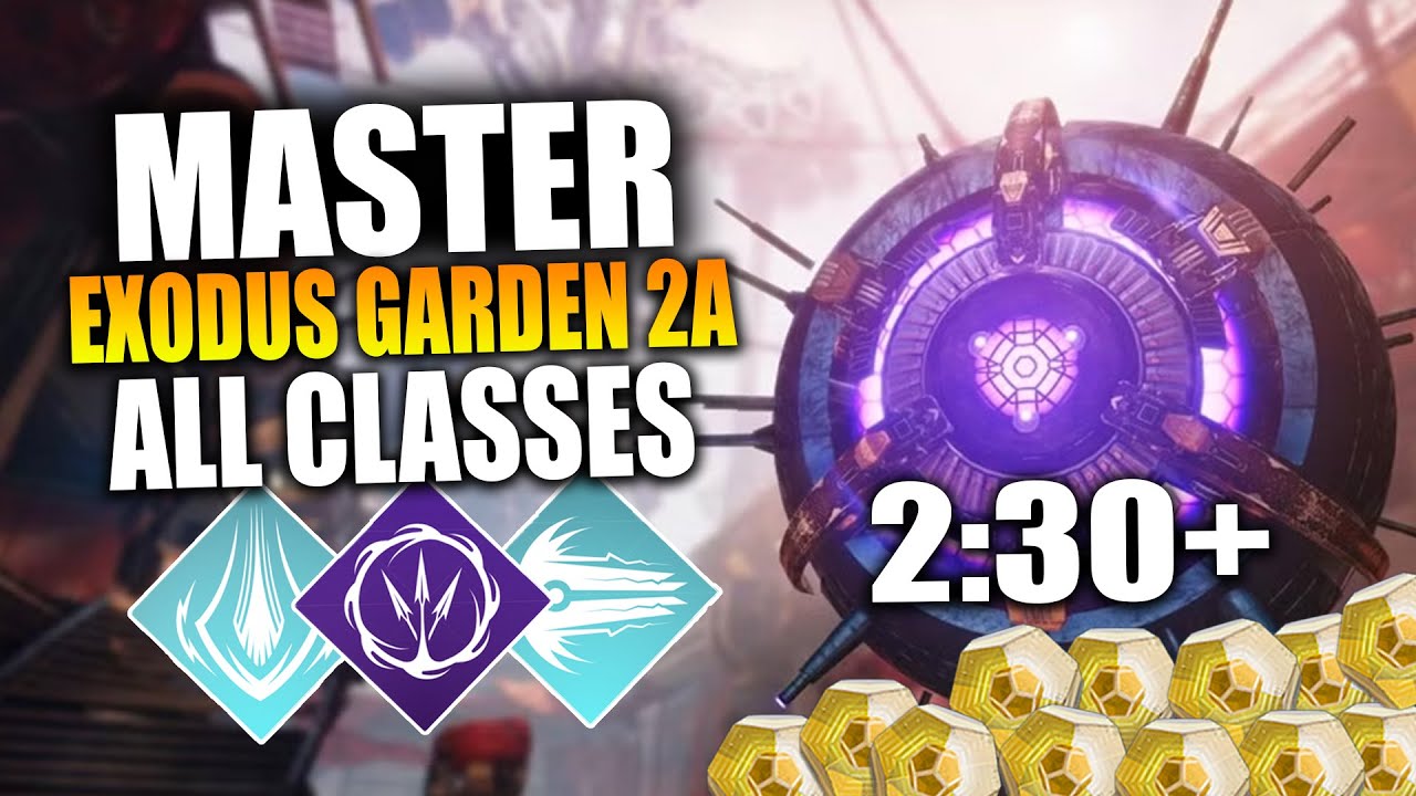 Master Lost sector EXODUS GARDEN 2A | All Classes Guide 03/19/2025