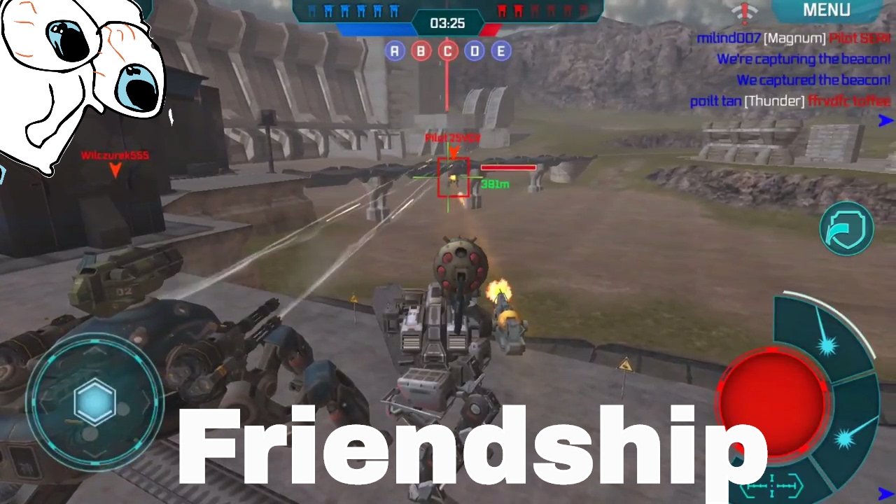 War Robots [WR] - Friendship Between Carnage And Griffin😂😂
