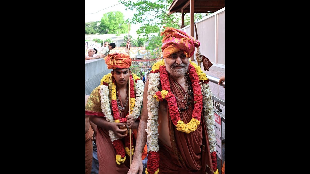Yatra Darshan of Moolamnaya Sarvajnapeeta Sri Kanchi Kamakoti Peetadhipathi Jagadguru's on 1stMay'25