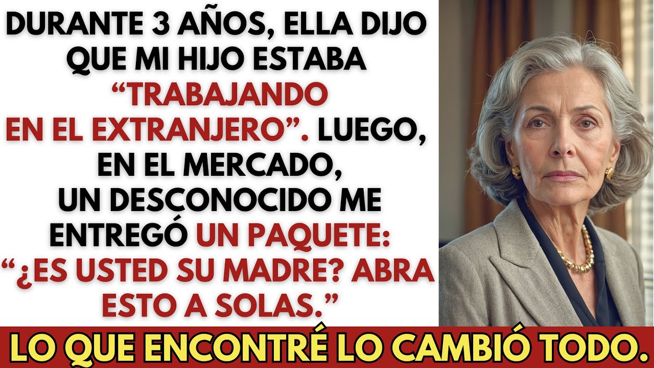 Mi nuera ocultó a mi hijo durante 3 años — hasta que un paquete en el mercado reveló dónde estaba