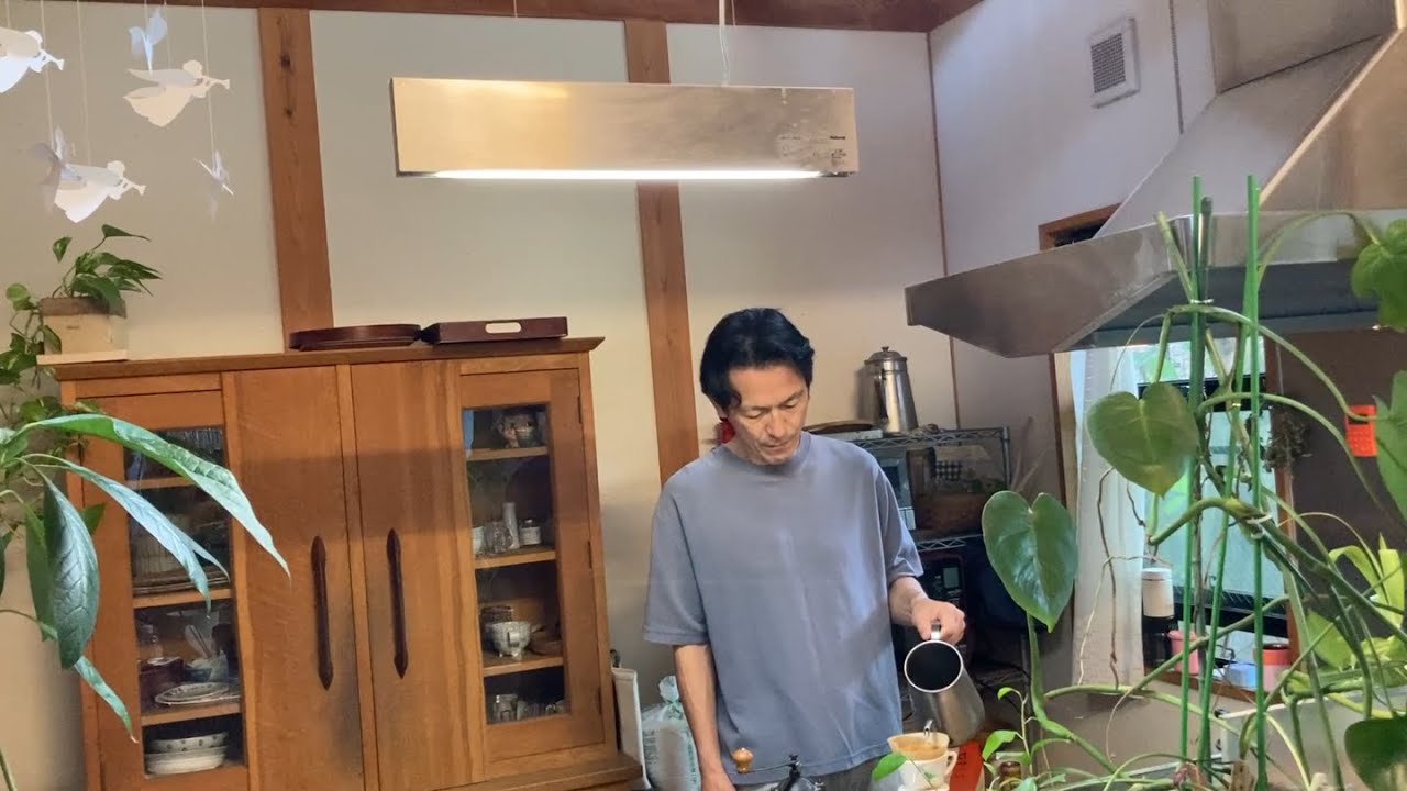 夫の焙煎珈琲と妻のヨーグルトチーズケーキの巻