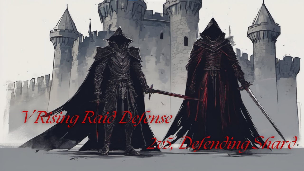 V Rising 1.0 - 2v5 Raid Defense - Power of Morningstar
