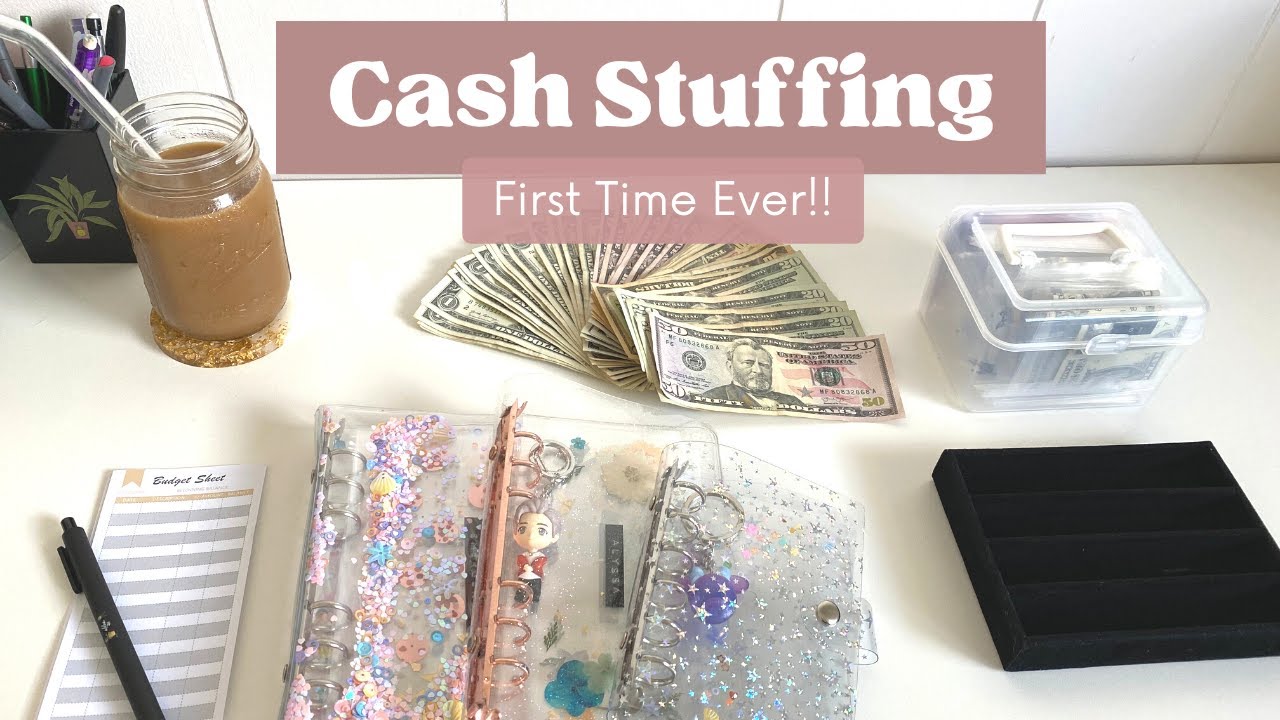 Cash Envelope Stuffing | My First Cash Stuffing Ever! |