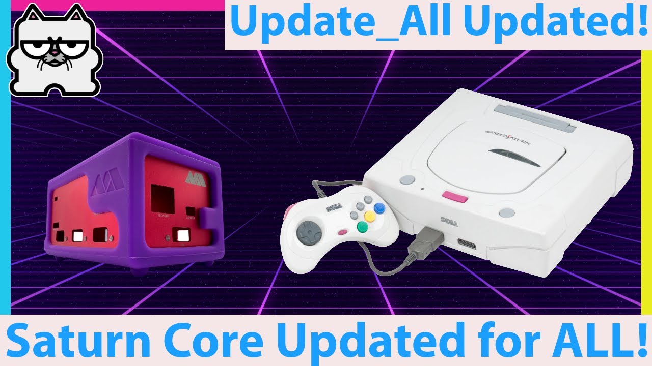 A HUGE Update for Saturn FPGA Core! Saturn MiSTer FPGA Core Updated for Update_All