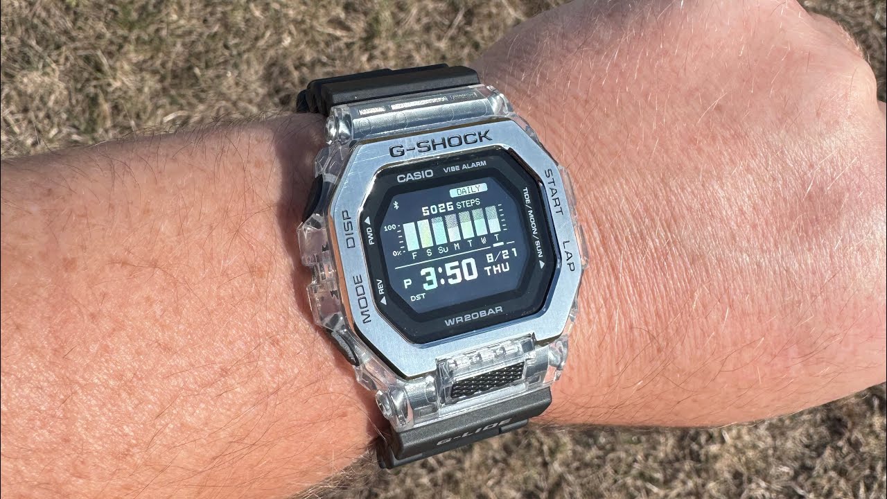 Casio G-Shock GBX-100S-1ER unboxing and review