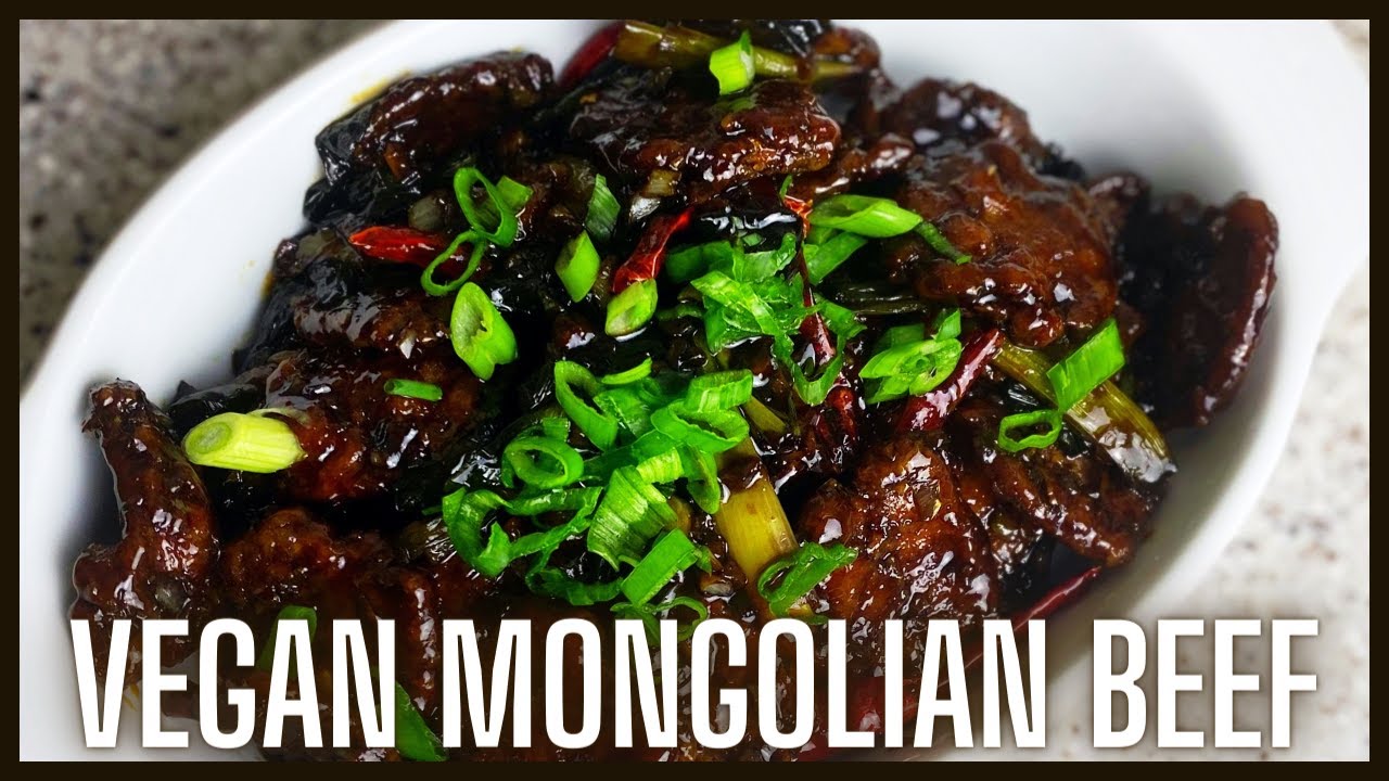 VEGAN MONGOLIAN BEEF | Katie Makes It Vegan