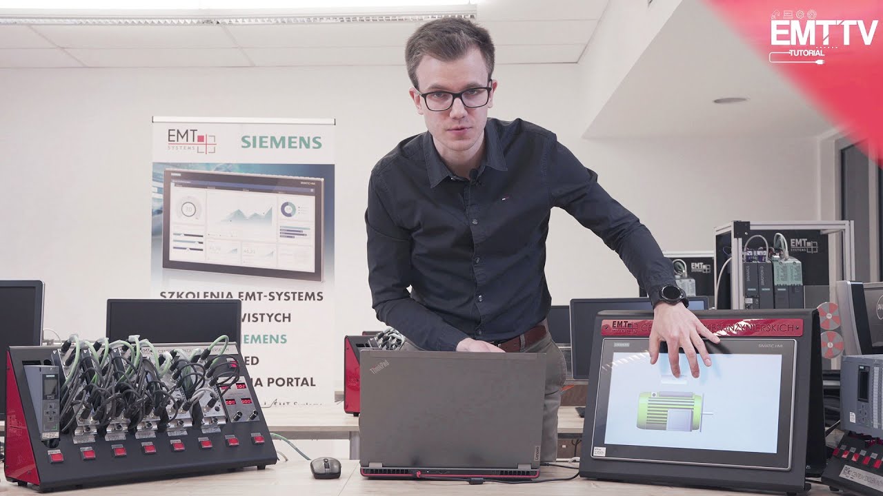 Tutorial EMT-Systems: Pierwszy projekt panelu HMI - WinCC Unified Comfort
