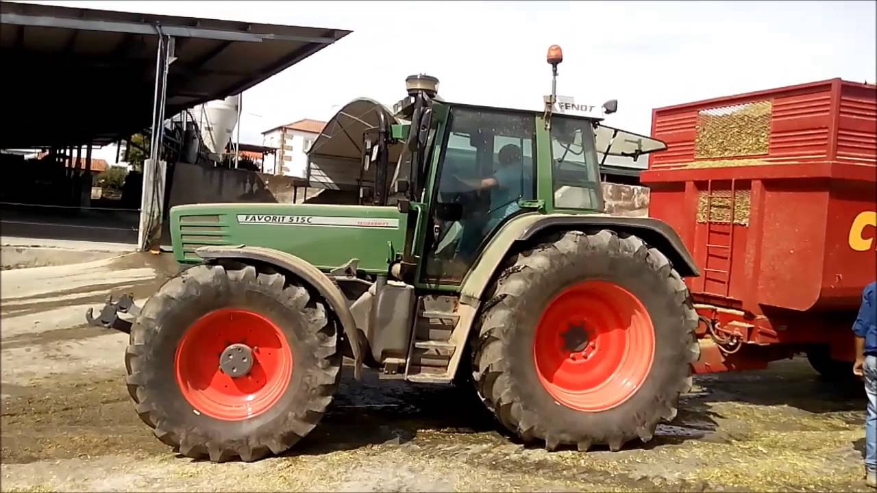 Fendt 515c Turbo / Silagem de Milho 2016 / Power and Super Sound!!!
