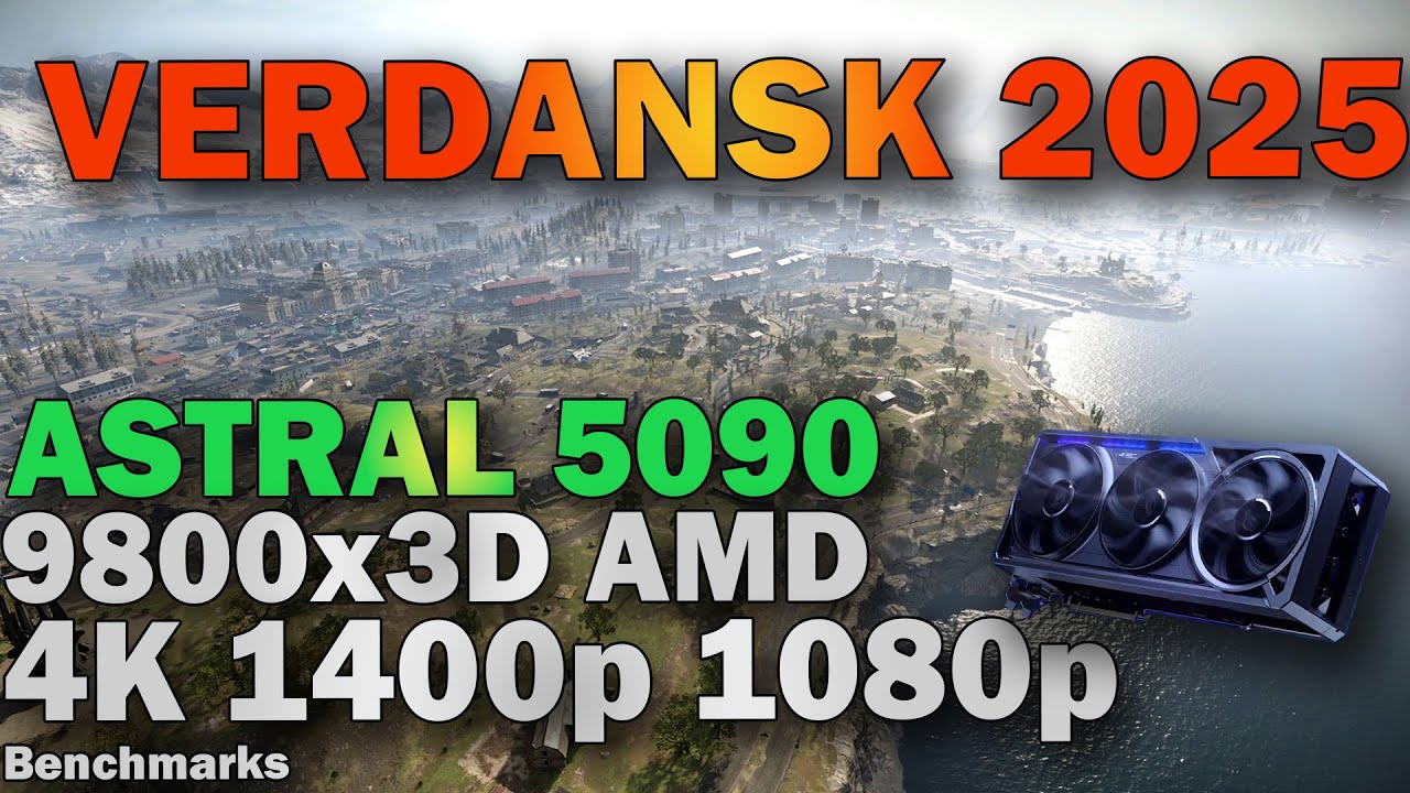 Call of Duty Warzone Verdansk Returns Season 3 - Astral RTX 5090 - 4K - 1440p - 1080p Benchmarks |