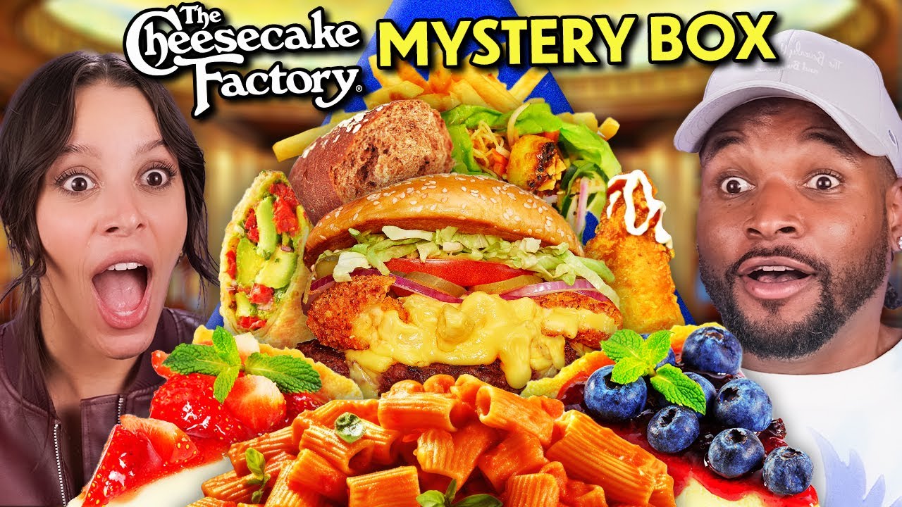 Fast Food Mystery Box: The Cheesecake Factory!