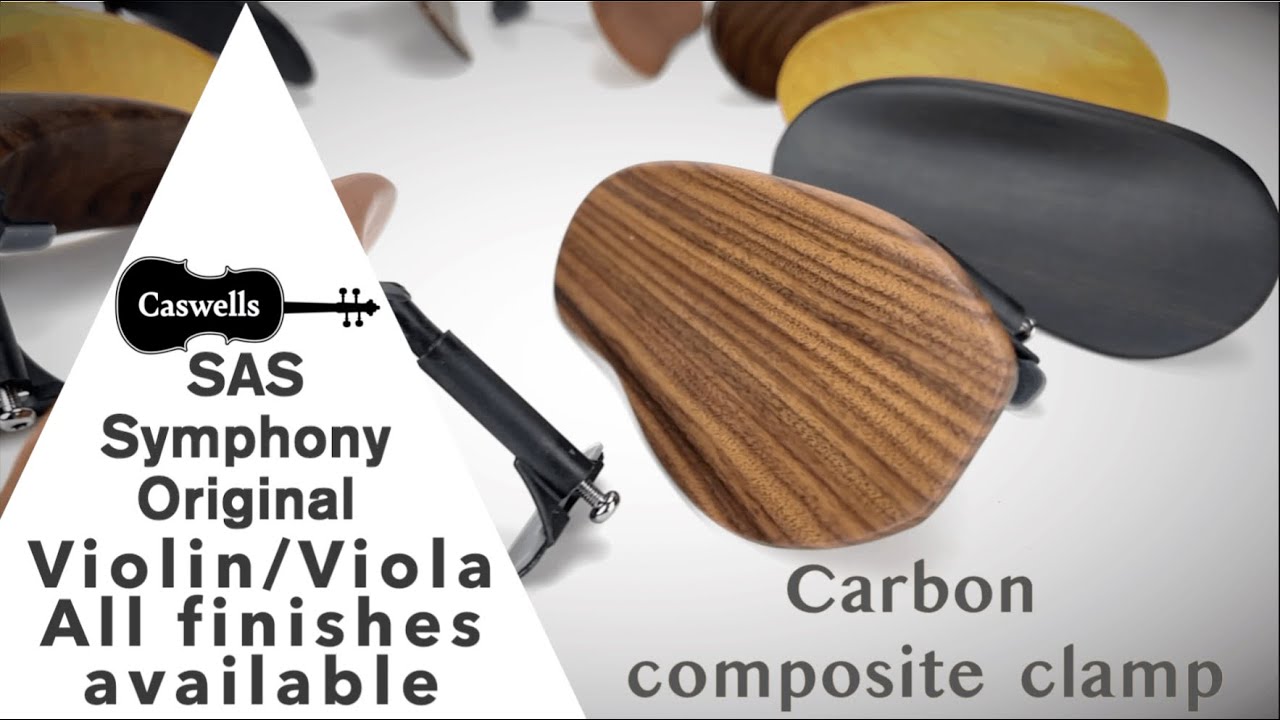 SAS Symphony Violin/Viola Chinrest All Finishes Available