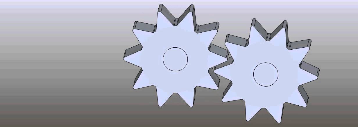 GEAR motion study in solid works savio