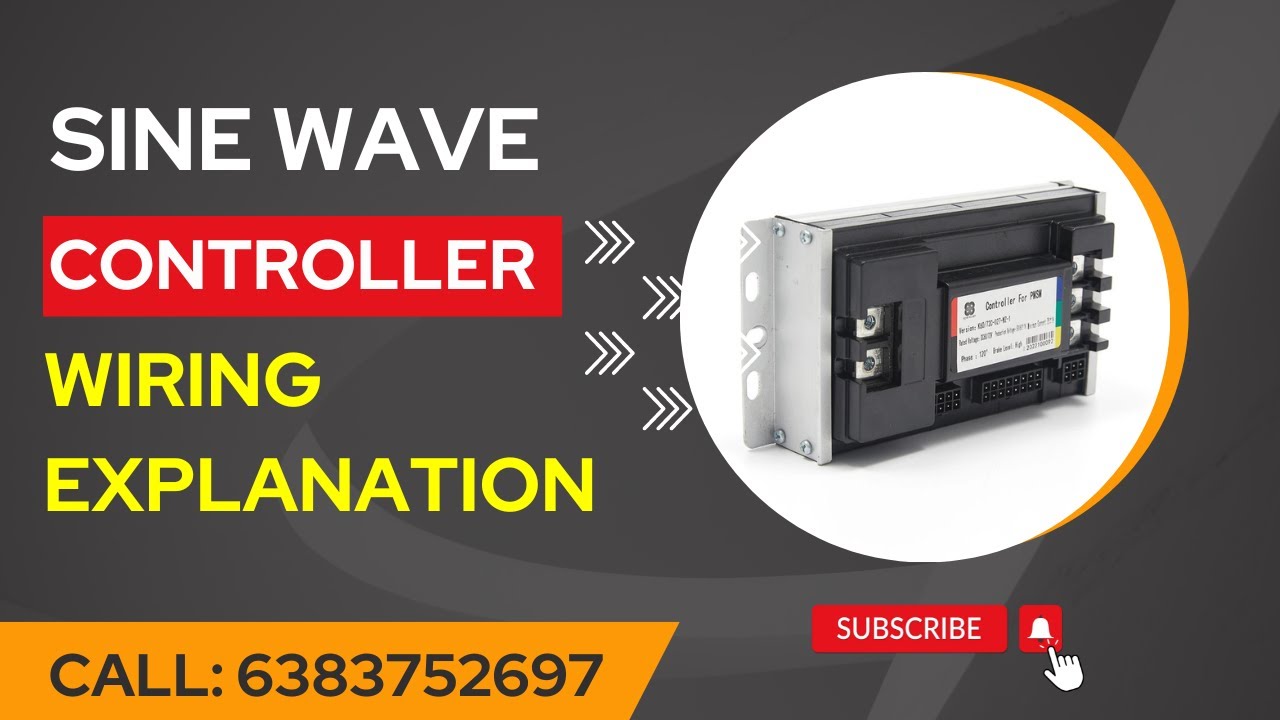 e Bike Sine Wave Controller Wiring Diagram | Sine Wave vs Square Wave Controller Lion EV 6383752697