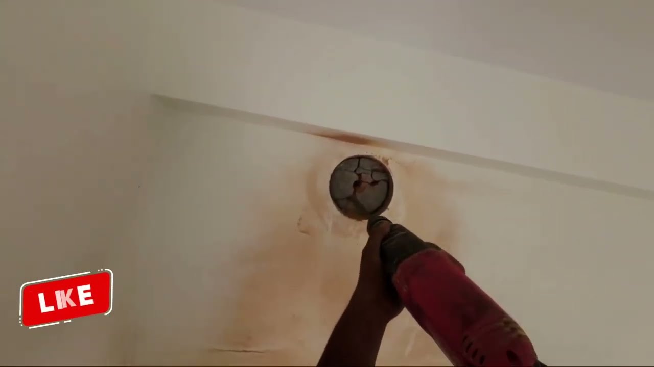 Drilling a Perfect Chimney Hole 