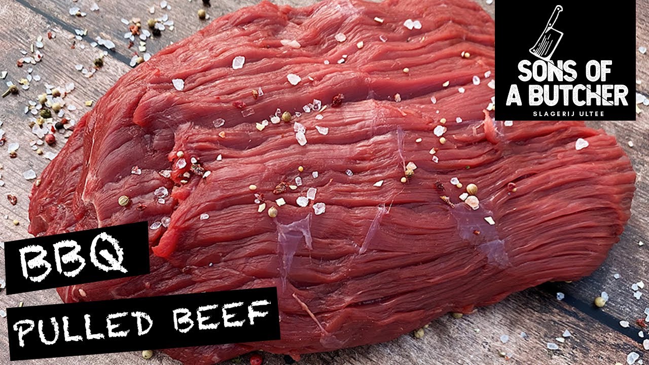 Pulled Beef op de barbecue - BBQ recept