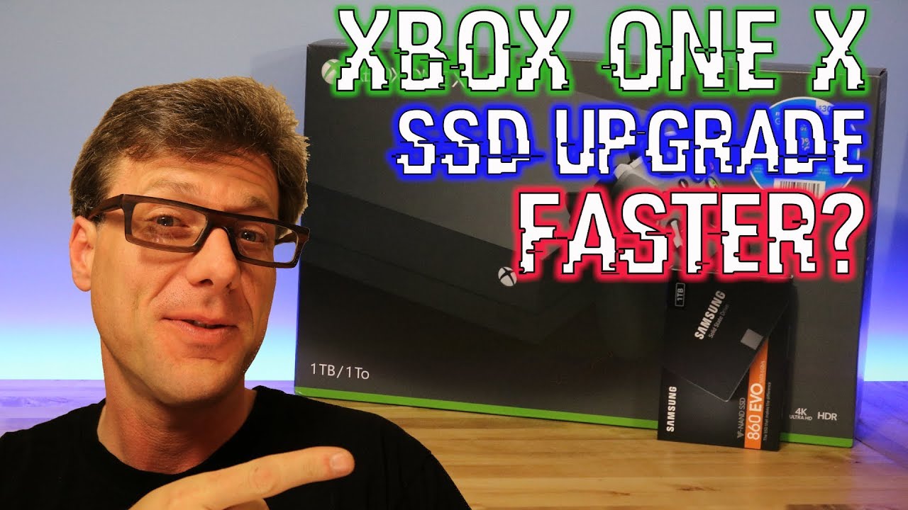 XBOX One X SSD Speed Tests :D