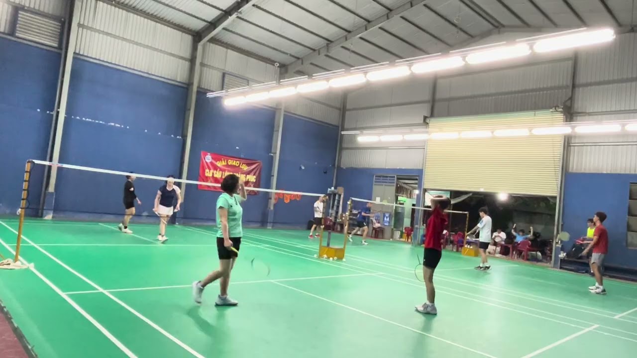 Thư - Liên vs Nga - Xuân |Sân Hoàng Phúc| set2