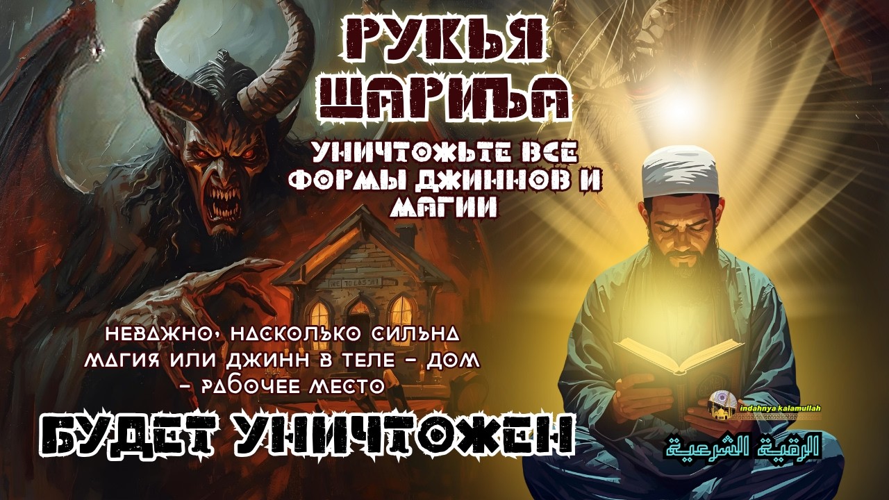 Сильная Шариатская Рукийя: изгнание джиннов и уничтожение колдовства - 🕌Ar--319